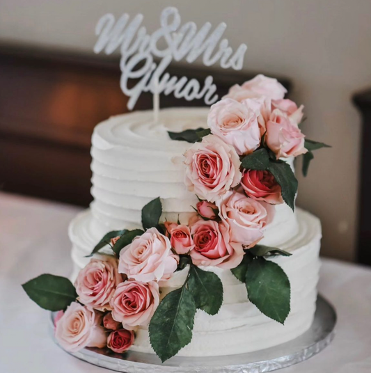 Custom Wedding Cake Flowers