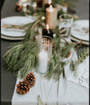 6ft Pine needle and pinecones garland - Rental