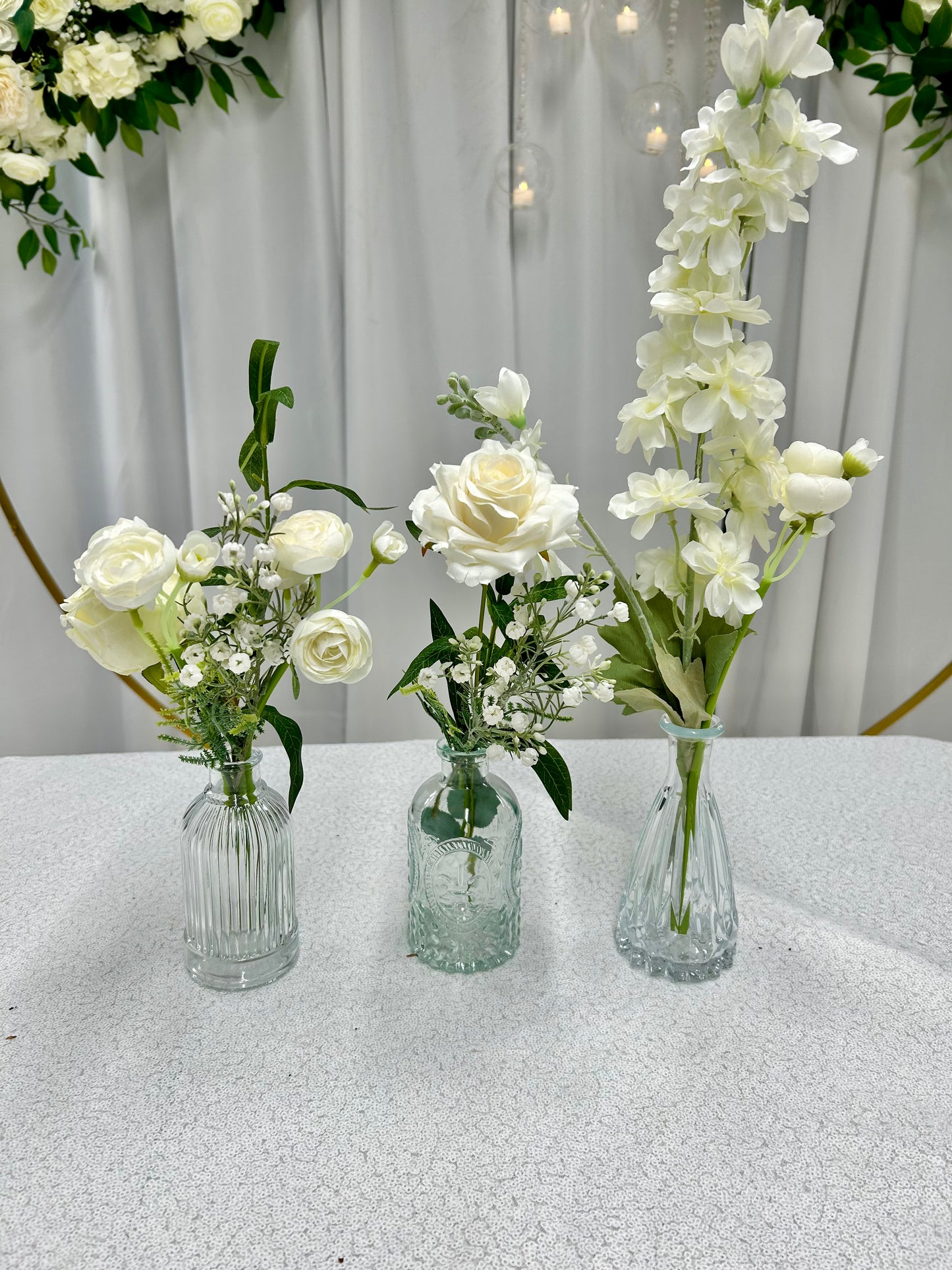 Harmony Wedding Decor and Bouquets Package - 60 guests