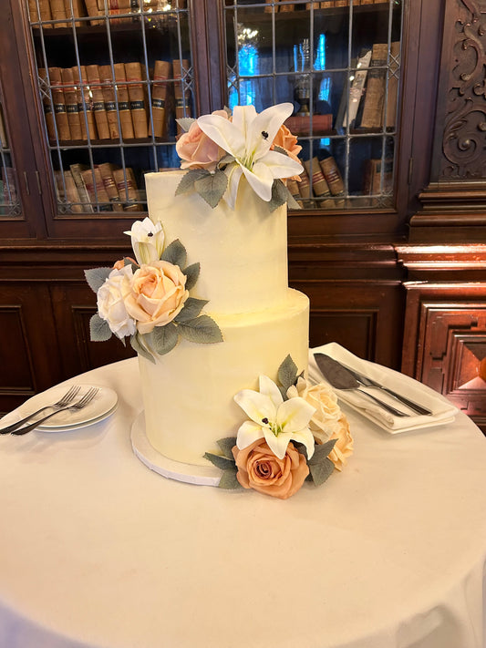 Custom Wedding Cake Flowers