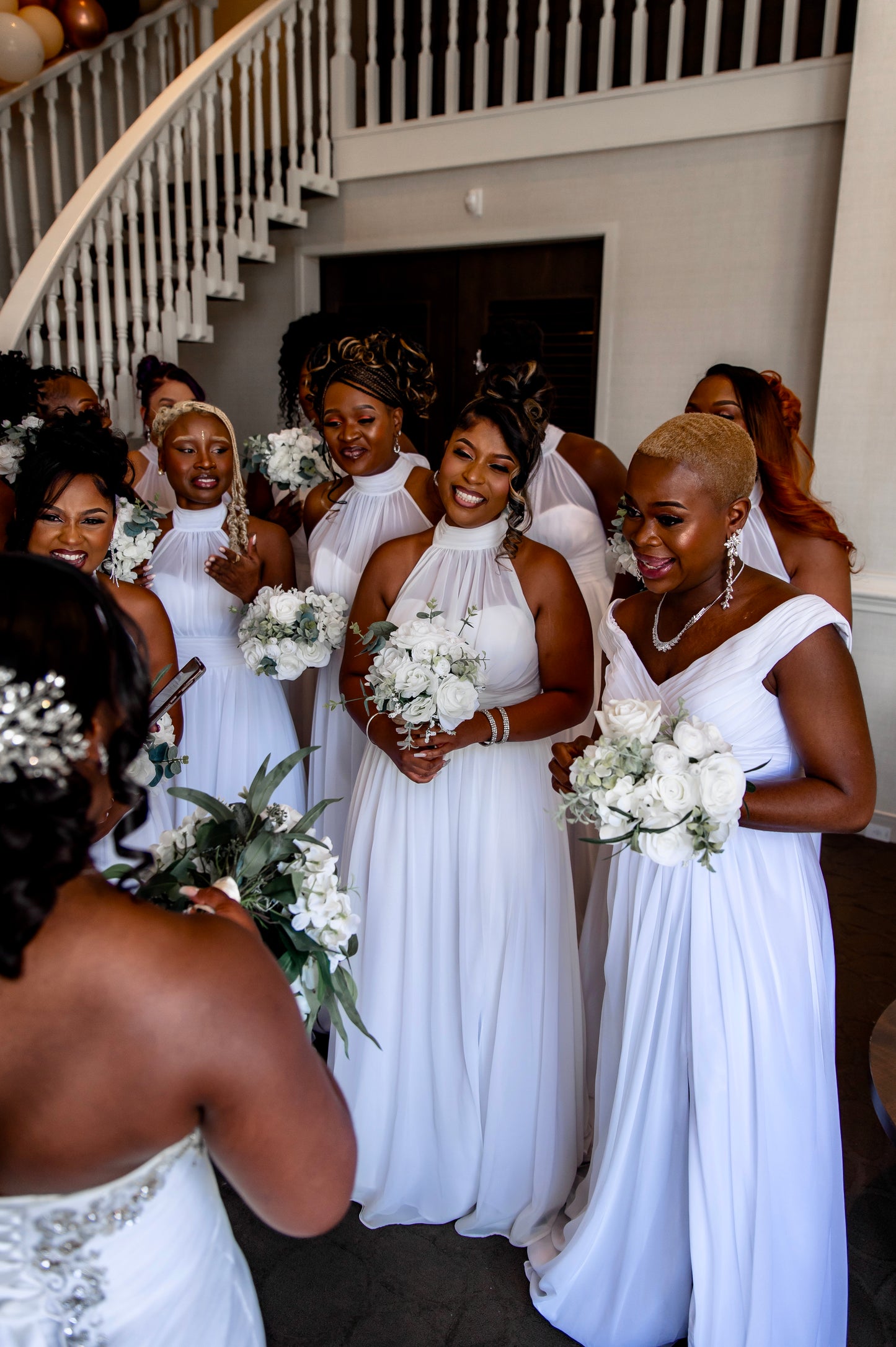 8 inch Custom Bridesmaid Bouquets