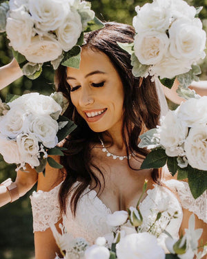 8” Custom Faux Bridesmaid Bouquets 8” Custom Faux Bridesmaid Bouquets