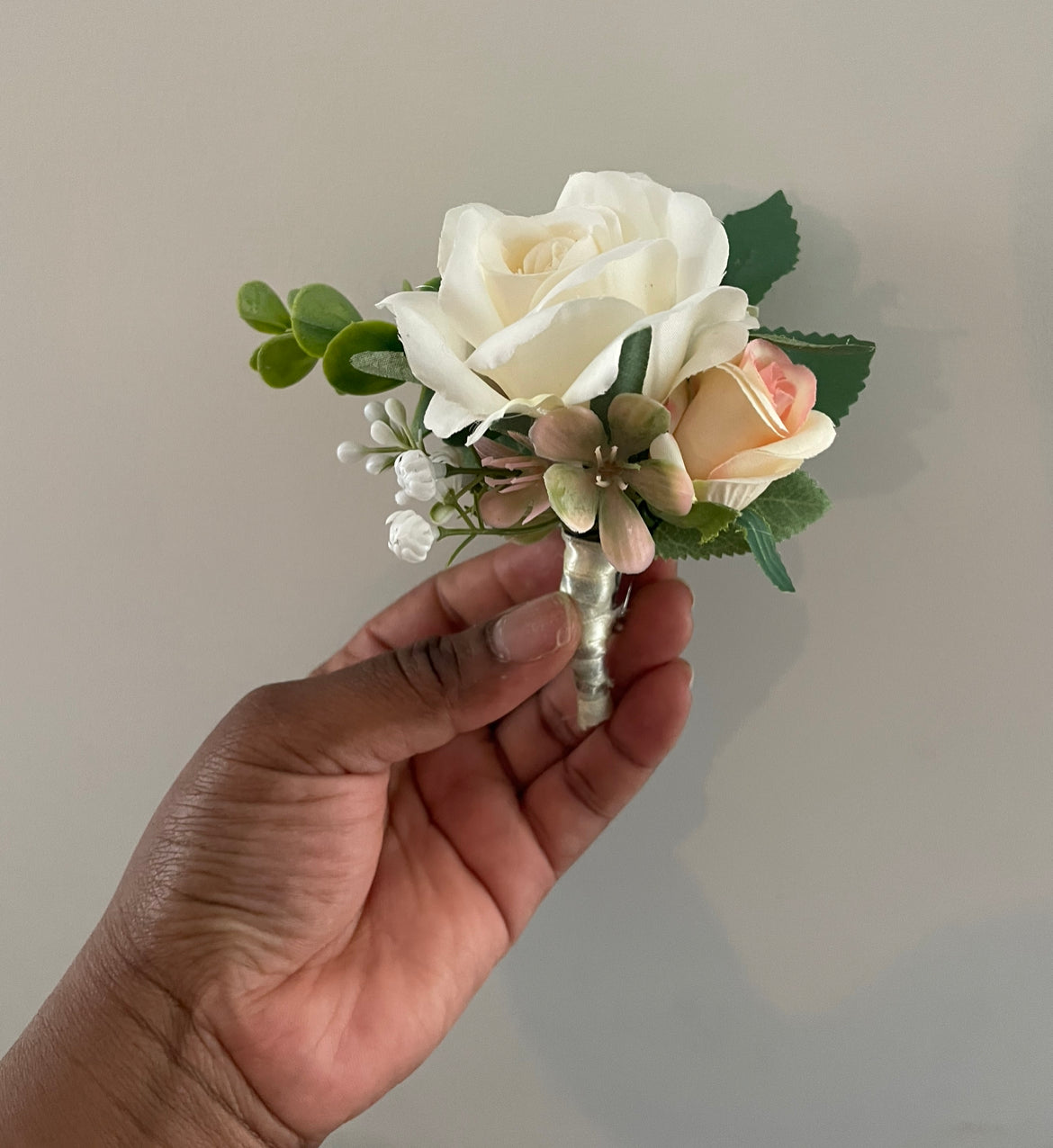 Custom Groom's Boutonniere