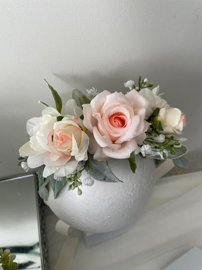 Custom Faux Floral Hair Crowns