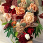 22” deluxe Cascading Custom Cascading Bridal Bouquets