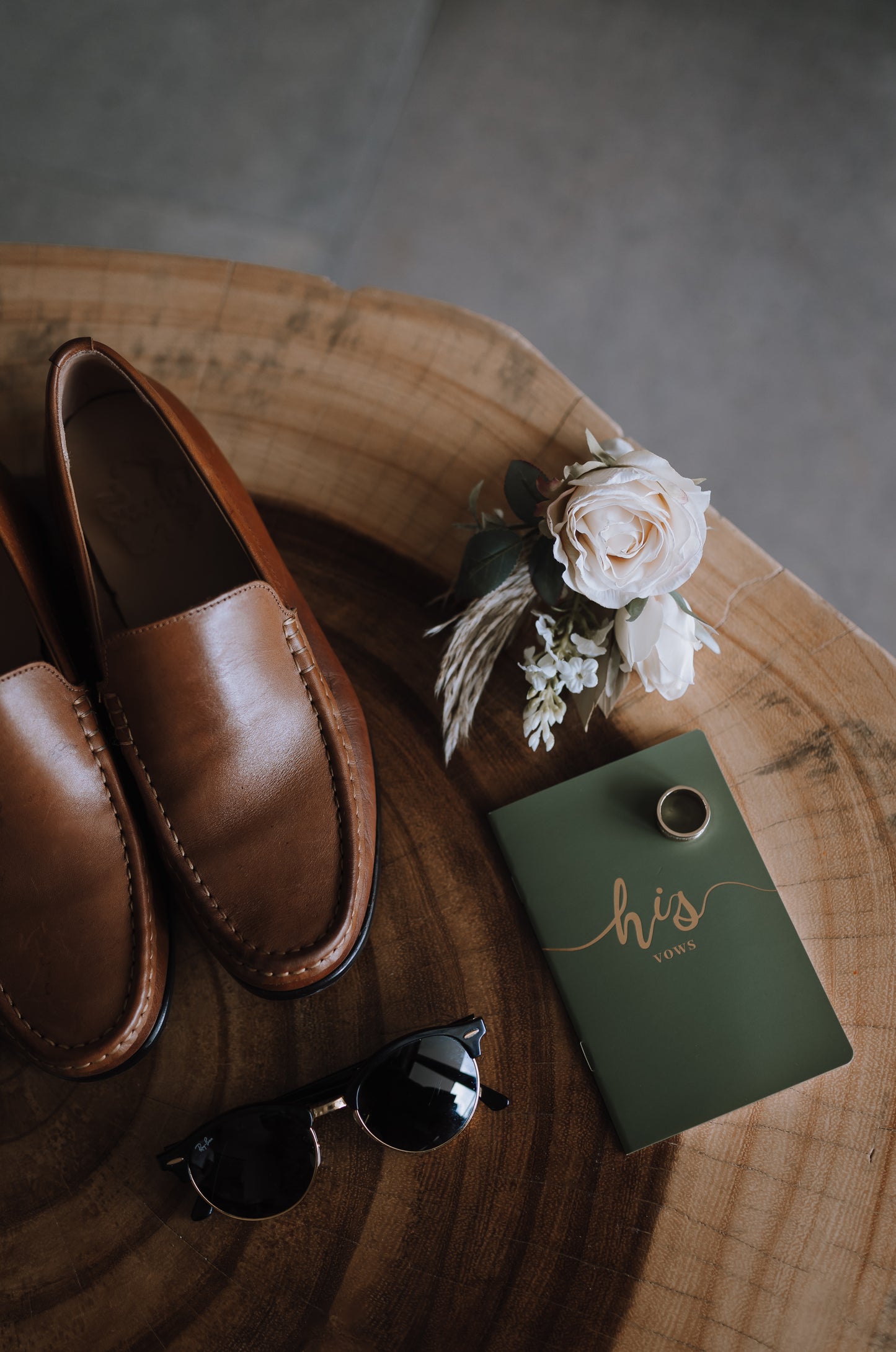 Custom Groom's Boutonniere