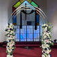 Set of Two arch flowers- Customizable Rental