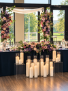 Set of Two arch flowers- Customizable Rental