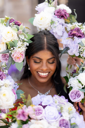 8” Custom Faux Bridesmaid Bouquets 8” Custom Faux Bridesmaid Bouquets